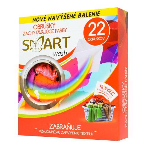 Smart 20+2ks obrúsky zachyt.farby /48