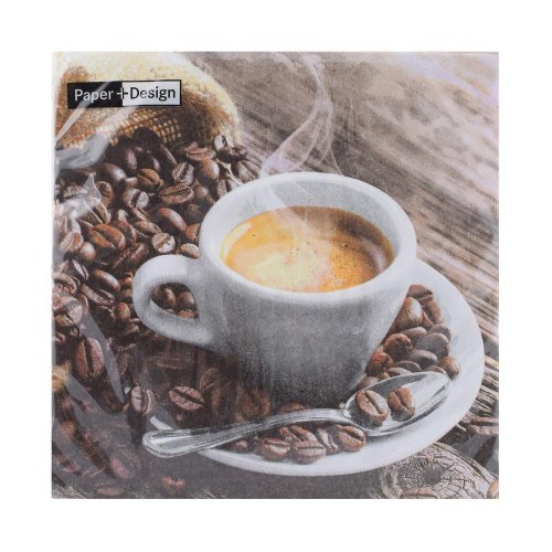 201866 servítky coffee 33x33cm