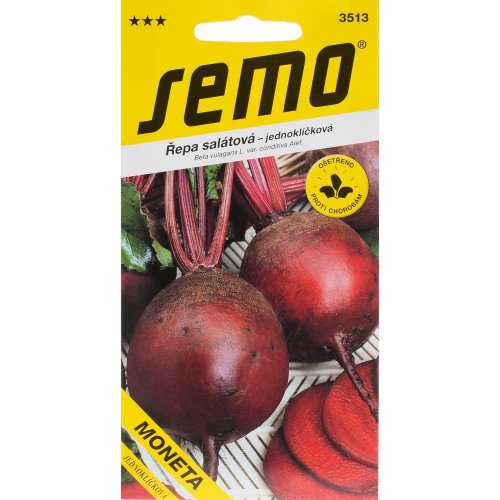 Cvikla moneta gul. červ. 60s.