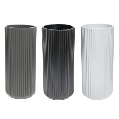 Váza keramika 10,5x23cm mix f