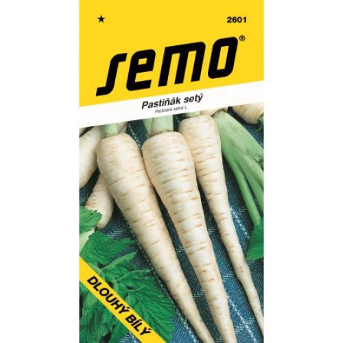 Paštrnák siaty dlouhý bílý 2g