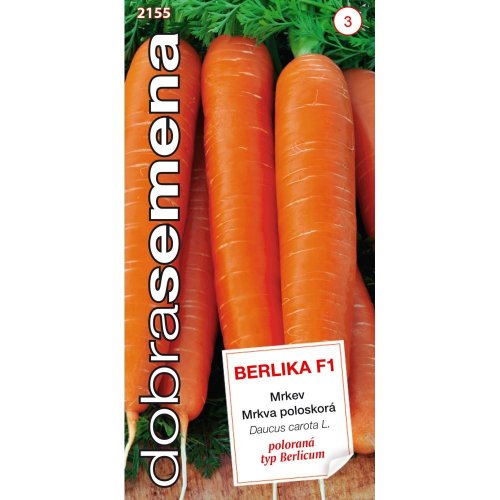 Mrkva polosk. berlinka f1 1,3g