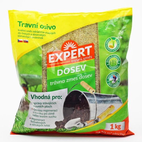 Expert - trávna zmes dosev 1kg 16/k.