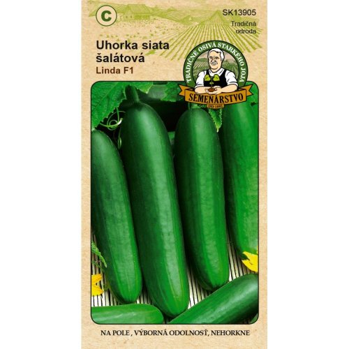 Uhorka siata šalátová linda f1 1,2g - Veľkonočné vajíčka