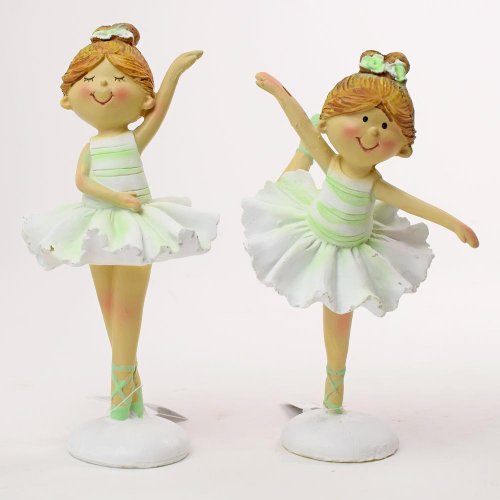 Baletka bielozelená mix 10x7,5x18,5cm