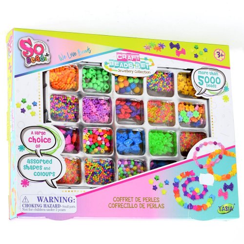 Korálky set tvorba náramkov