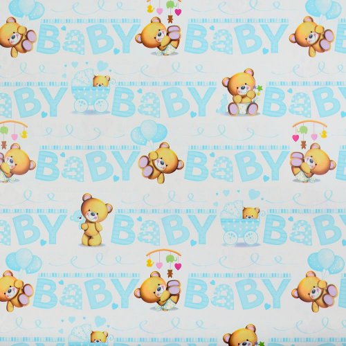 Papier bal. s/25 detský modrý 0.70mx1*1998