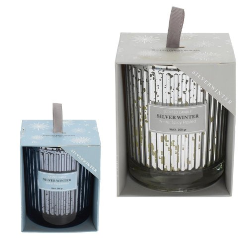 Sviečka vonná v skle 8x10cm