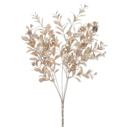 Zápich lístky 34cm ružové zlato