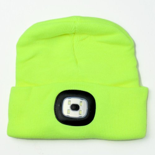 Čiapka albacore žltá,4xsmd led