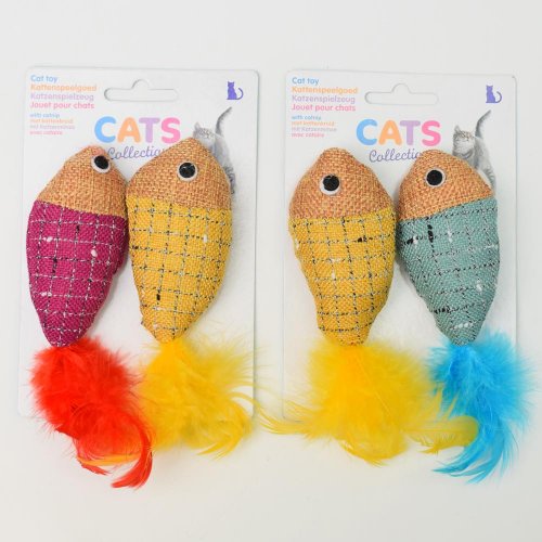 Hračka rybka pre mačky 2ass