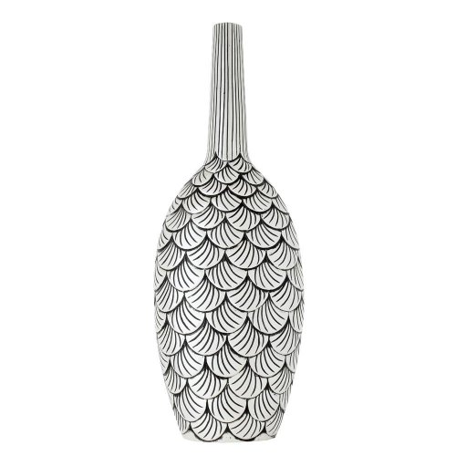 Váza biela šupiny 29*15*76cm super cena