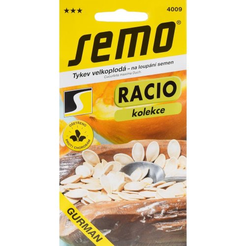 Tekvica gurman na semená 9s