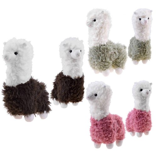Lama plyšová mix 28cm - Vianočné dekorácie