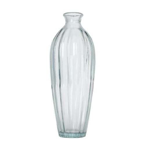 Váza sklo trans. v/v/r v29 pr.12cm/ vh-35