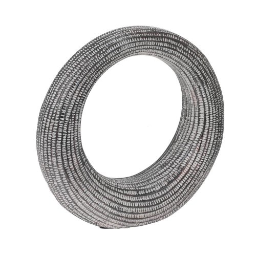 Kruh dekor polyrez m 30x9x29cm biela