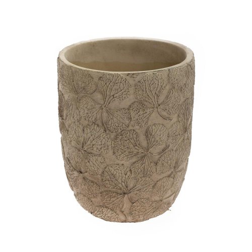 Obal kvety keramika 17*17*20.8 béžový