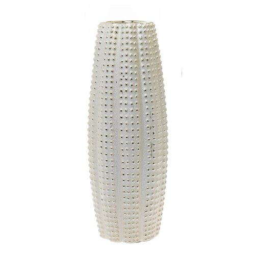 Váza keramika 14,5x14,5x39,5cm zlatá