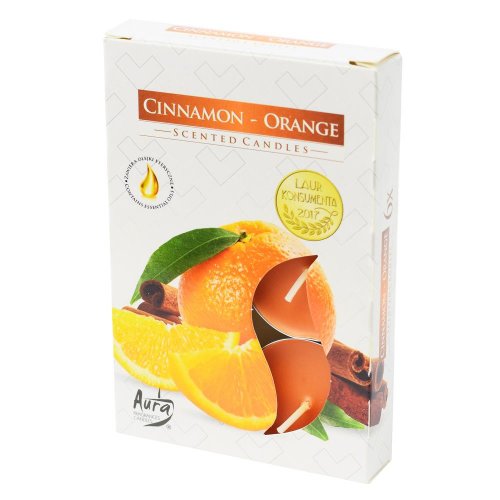 Čajové voňavé/6 škor.-pomaranč