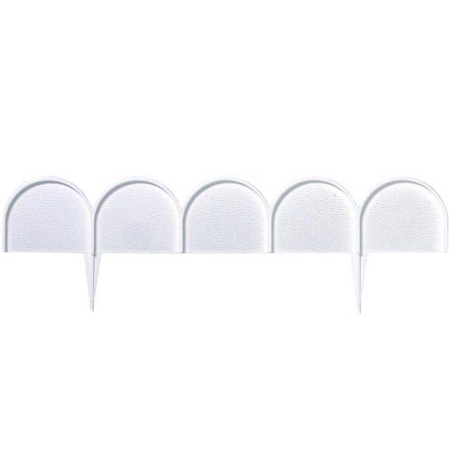 Ikra garden line obruba zatĺkacia  biela 10mxh9cm
