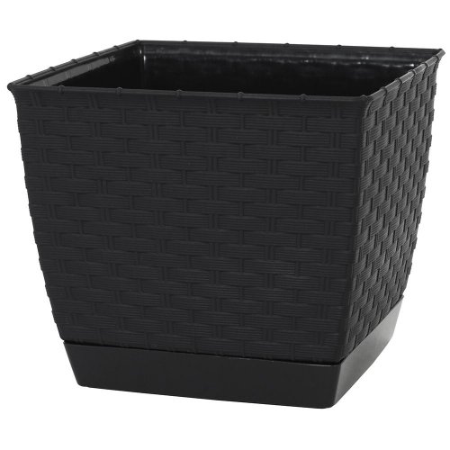 Drlk145 kvetináč ratolla square antracit 14,5x14,5xh12,6cm/1,5l