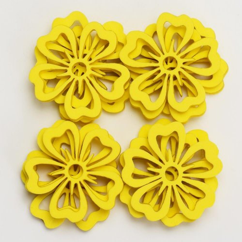 Kvietok eva s/12 4,5x0,5cm žl