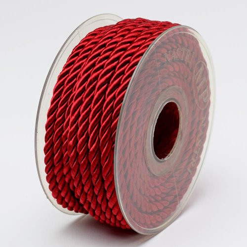 Šnúrka  5mmx15m bordová