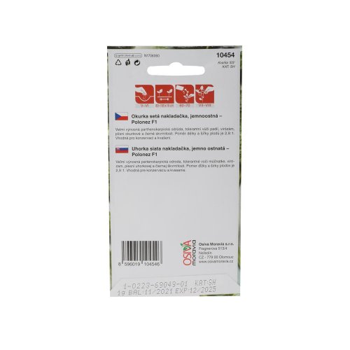 Uhorky nakl.polonez f1