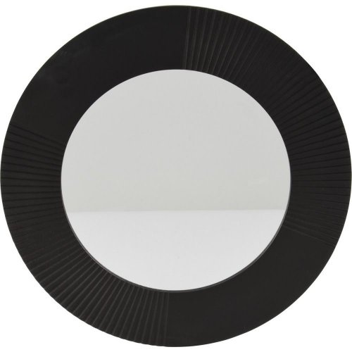 Zrkadlo okrúhle 48cm čierna aae340300