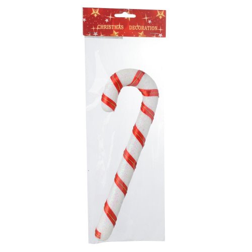 Záves lízatko vianoce 25cm červená