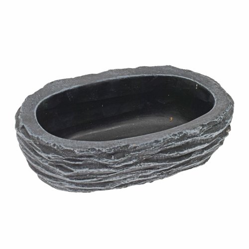 Obal ovál cement sivý 20cm