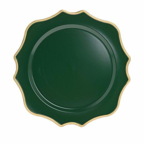 Tanier zeleno/zlatý plast 33cm