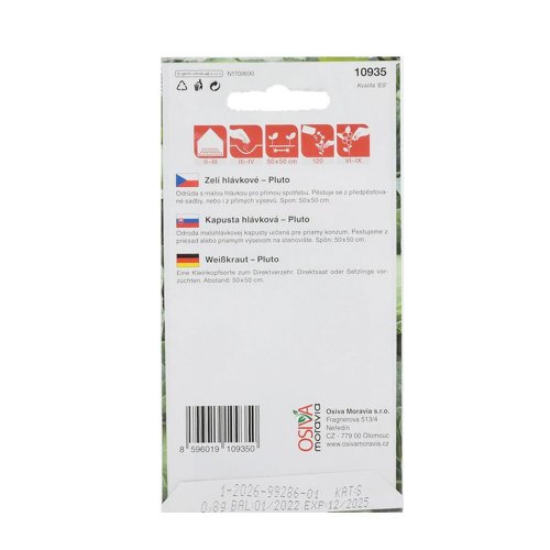 Kapusta let.pluto 0,8g