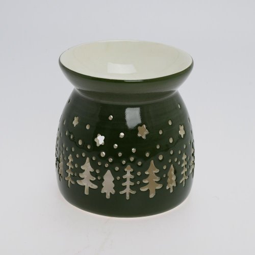 Aromalampa čierna vz. strom porcel 10,8*10,8*11,4cm