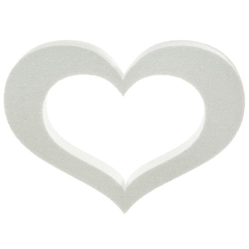 Polyst.srdce obrys 29-30cm - Vianočné dekorácie