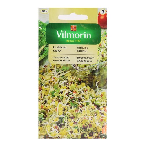 Reďkev semená na klíčky 20g