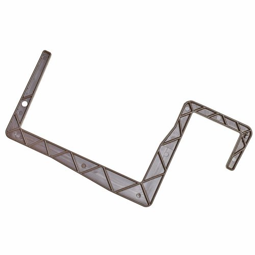 Držiak universal dlhší 15cm hrana hnedý