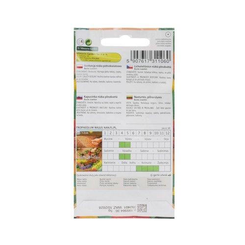 Kapucínka nízka plnokv. bunte juweln 5g