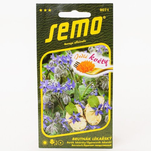 Borák lekársky jedlé kvety 1,8g