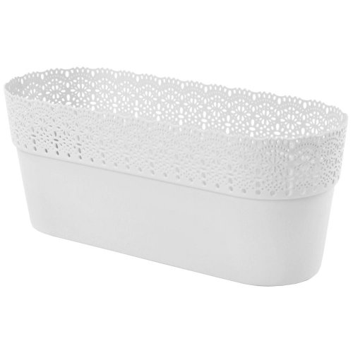 688 obal bella ovál biely 30cm