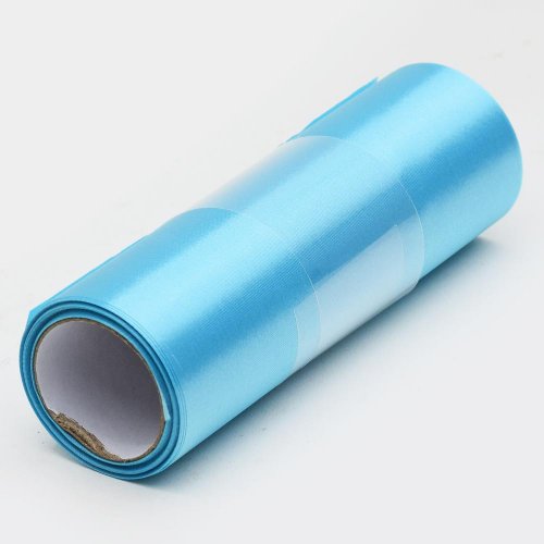 Saten rolka 16cmx6m farba 075 tyrkysová