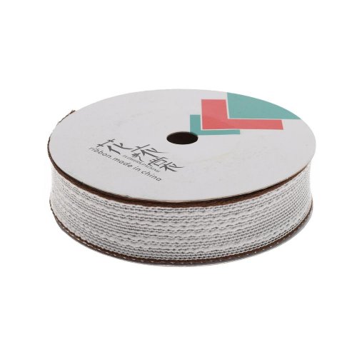 Stuha 28mmx20y strieborná