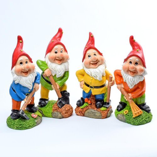 Trpaslík polyresin mix f 11x10x25cm