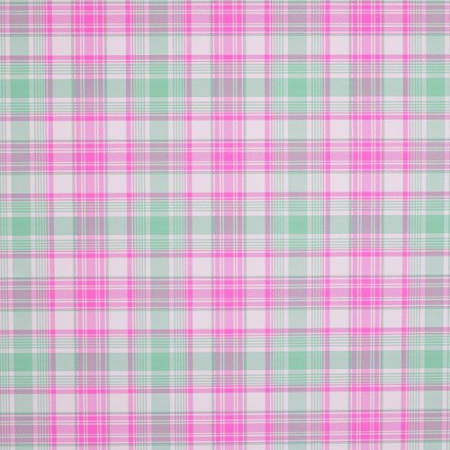 Fólia ružo/zelen karo 40my 0,80x40m