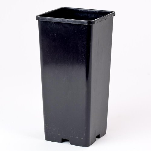 Kontajner 10,5x10,5x21,5cm 1,7l čierny - Vianočné dekorácie a ozdoby