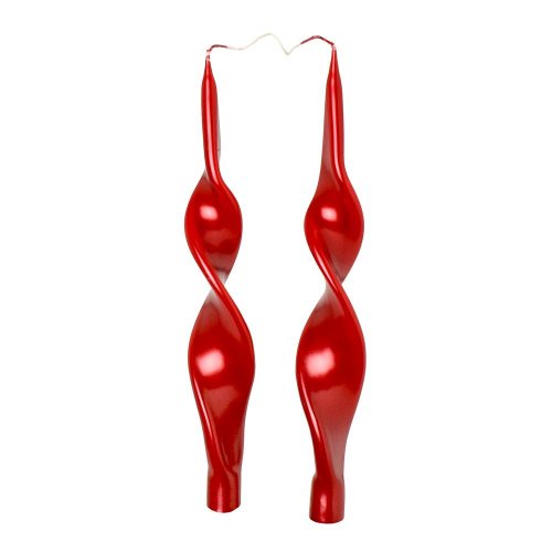 Točená špic laura met.čer. bal.2ks 28cm