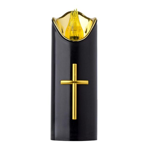 Svet.led rico 15cm čierny zl+žl