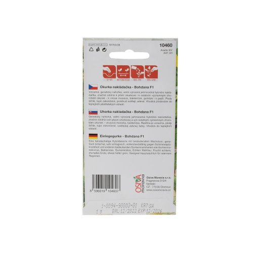 Uhorky nakl.bohdana f1