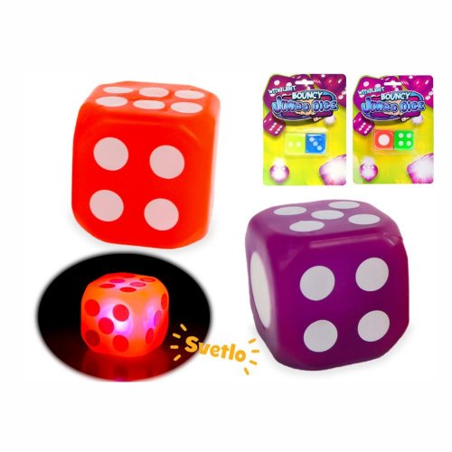 Kocka jumbo 3,6cm svieti