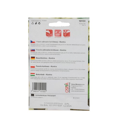 Fazuľa kontra kríčk.veľkozr.20g